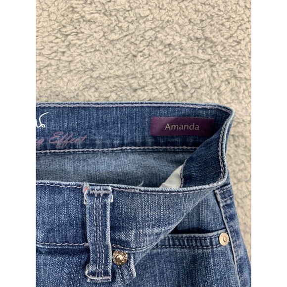 Gloria Vanderbilt American Slimming Effect Amanda Petite 10 Denim Jean Capris - Picture 9 of 15